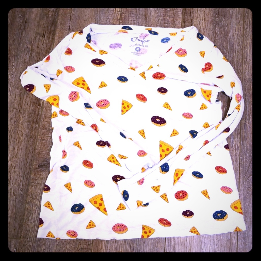Curfew | Boyfriend Fit Tee | Medium